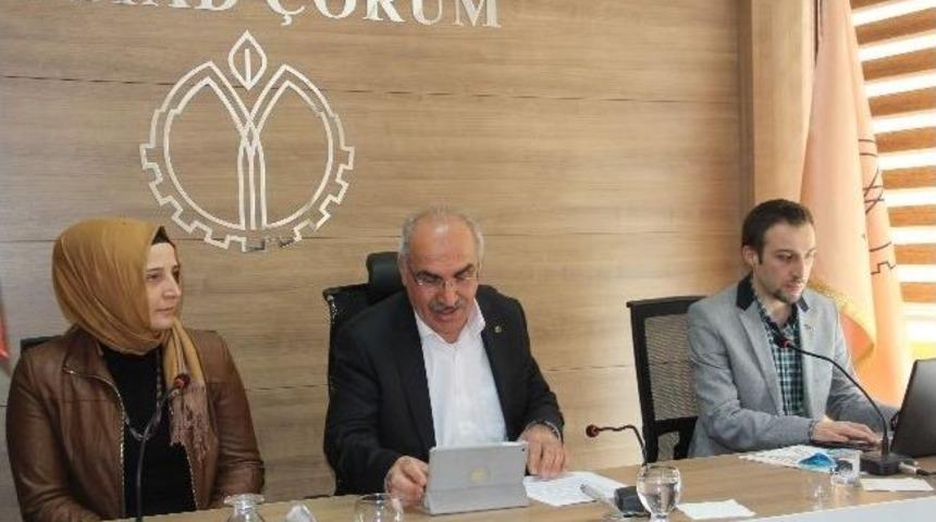 M&uuml;siad &Ccedil;orum Şube Başkanı Bekiroğlu G&uuml;ven Tazeledi