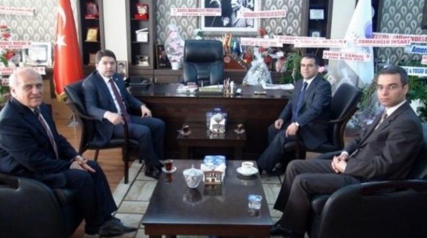 Tun&ccedil;&rsquo;tan Aksoy&rsquo;a Hayırlı Olsun Ziyareti