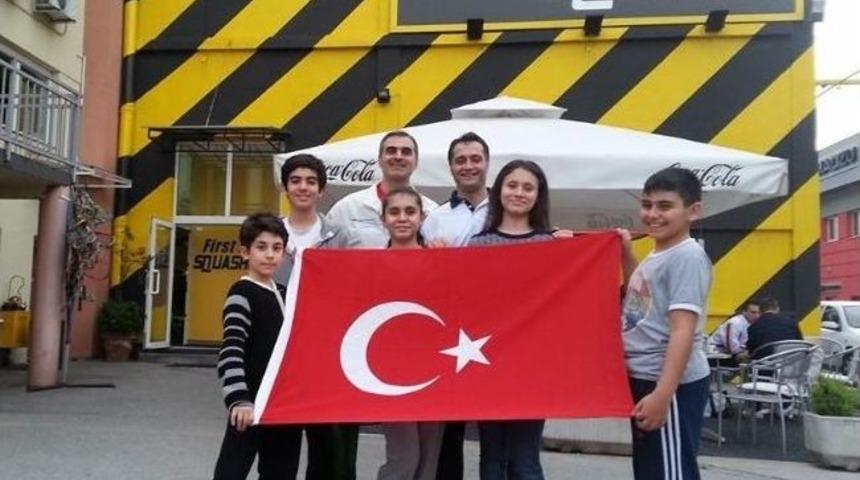 Gen&ccedil; Squash&ccedil;ılar Hırvatistan'dan Madalya İle D&ouml;nd&uuml;