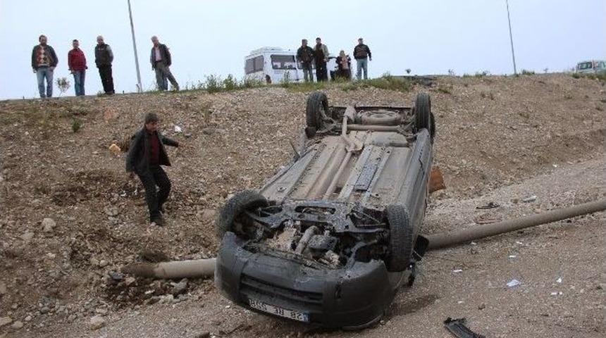 Giresun'da Trafik Kazası: 2 Yaralı