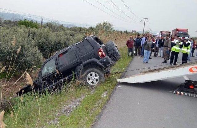 Burhaniye’de Kaza Ucuz Atlatıldı