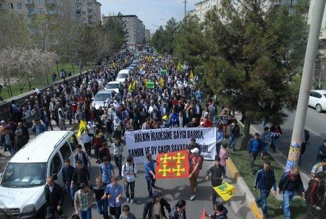 Bdp'den Seçim Sonuçlarına Protesto Yürüyüşü