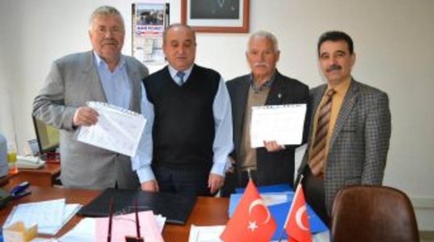 Alaplı Mahalle muhtarları teşekk&uuml;r etti