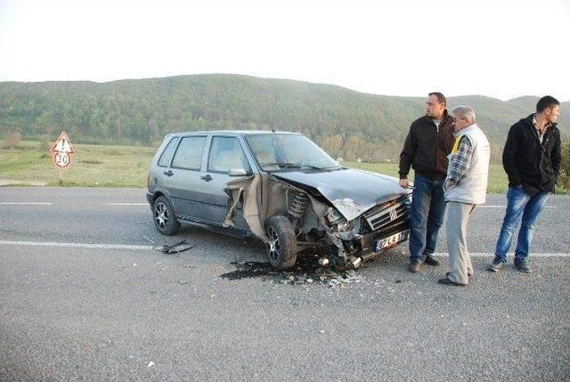 Kdz. Ereğli’de Trafik Kazası: 1 Yaralı