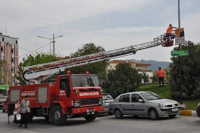 Menemen'de Seçim Kirliliğine Son