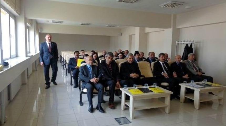 Erzincan İl&ccedil;e Ptt M&uuml;d&uuml;rler Toplantısı Yapıldı