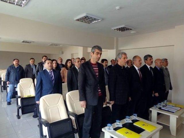 Erzincan İlçe Ptt Müdürler Toplantısı Yapıldı