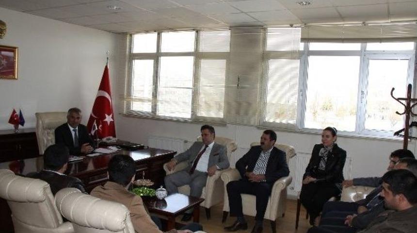 Bintso Başkanı &Ccedil;albay Barakazi'yi Ziyaret Etti