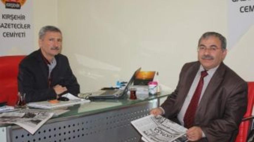 Basın Yayın Ve Enformasyon İl M&uuml;d&uuml;r&uuml;nden Gazeteciler Cemiyetine Ziyaret