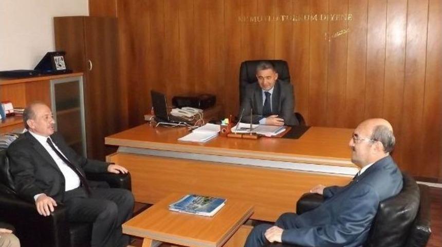 Kutbo'dan K&uuml;tahya Vali Yardımcılarını Ziyaret