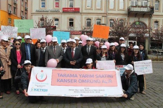 Trabzon'da 7 Nisan Dünya Sağlık Günü Yürüyüşü