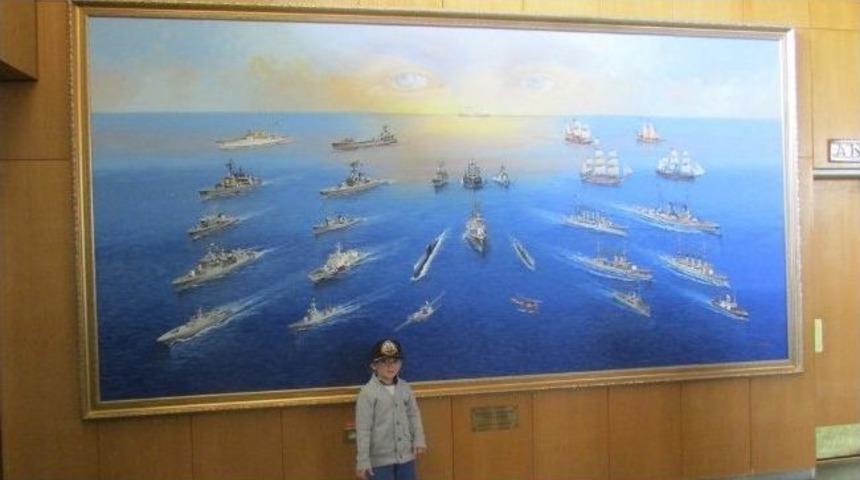 Otistik &Ccedil;ocuklar Okul Gemisi Ziyaret Etti