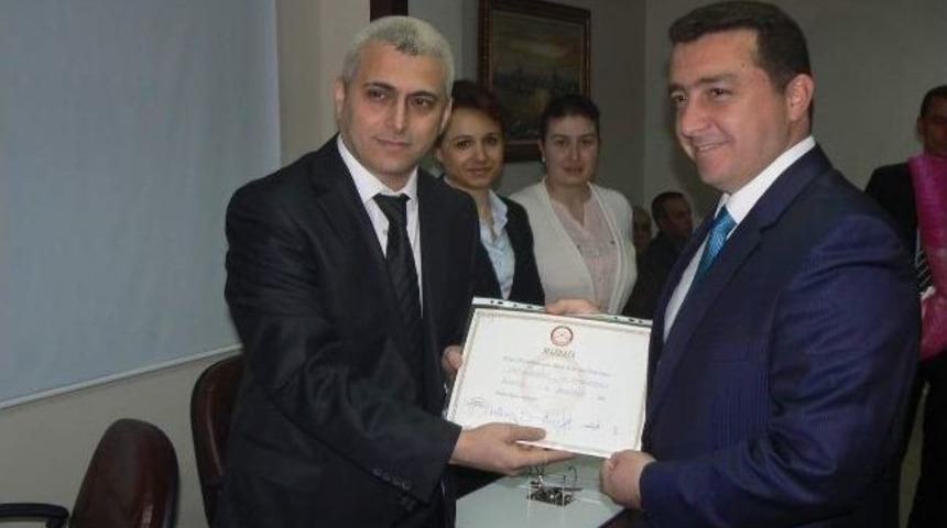 Başkan Bakıcı Mazbatasını Alarak G&ouml;revine Başladı