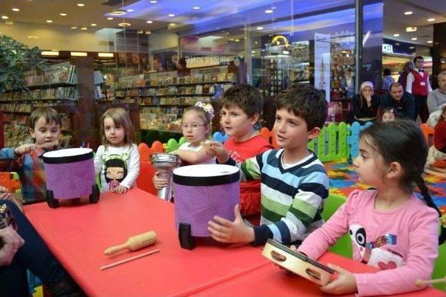 Yeşilyurt Mini Club'ta Miniklere Ritim Atölyesi