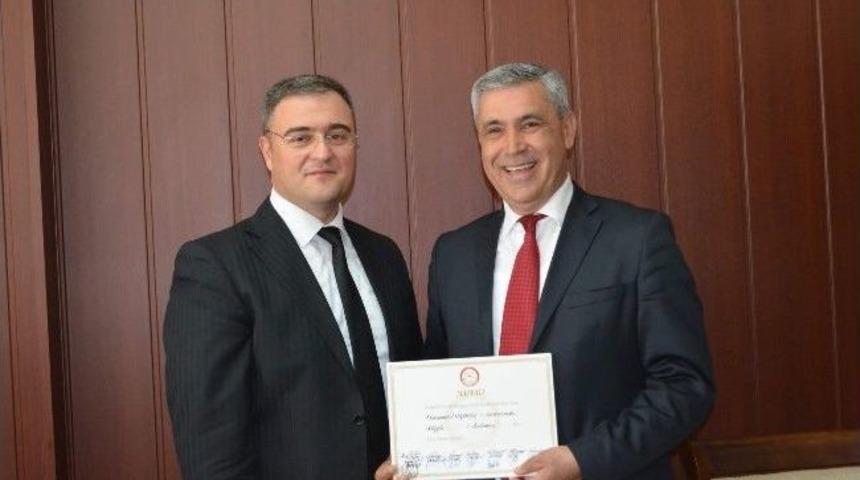 Dalaman&rsquo;da Chp&rsquo;li Başkan Şaşmaz Mazbatasını Aldı