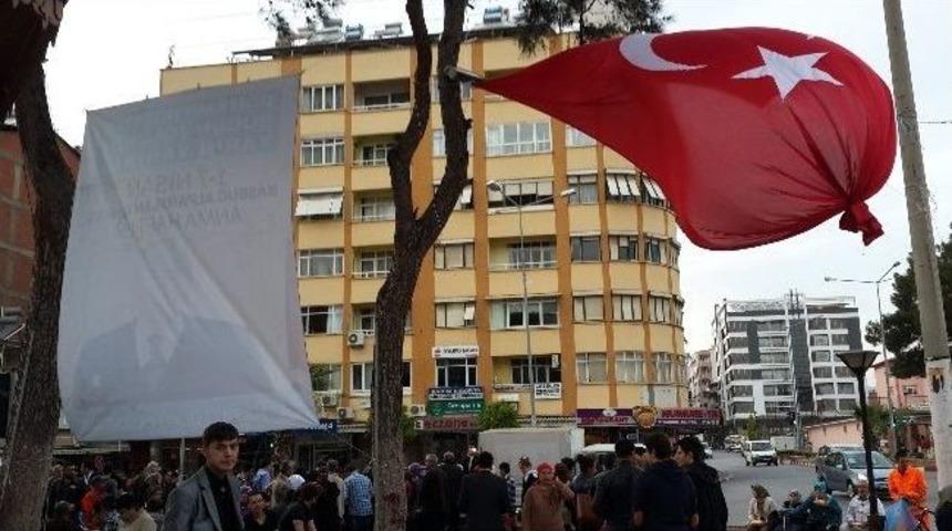 Alparslan T&uuml;rkeş Nazilli&rsquo;de Unutulmadı