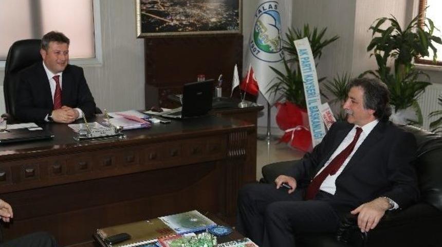 Başkan Palancıoğlu'na Rekt&ouml;r Keleştemur'dan Ziyaret