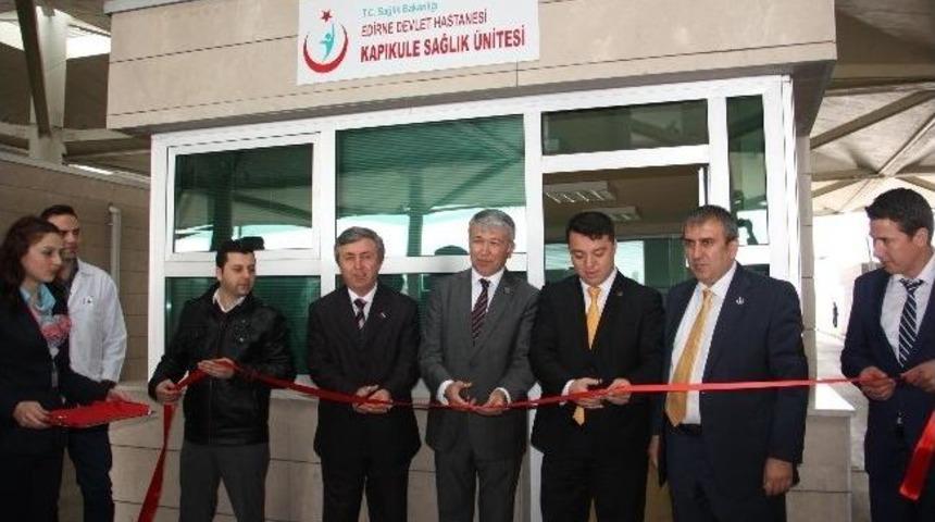 Kapıkule'de Sağlık Hizmeti