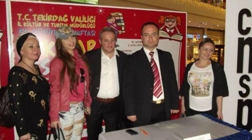 Yazar Ramis &Ccedil;ınar 2. Tekirdağ Kitap Fuarında Okurlarıyla Buluştu