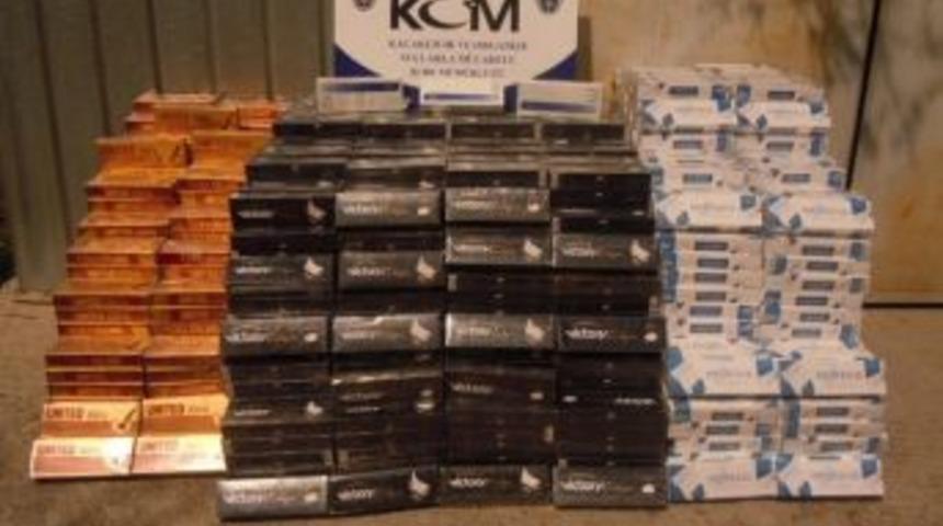 Eskişehir'de 13 Bin 540 Paket Ka&ccedil;ak Sigara Ele Ge&ccedil;irildi
