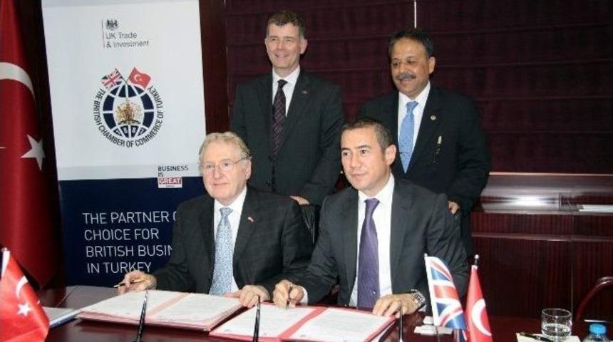 T&uuml;rkiye&rsquo;deki İngiliz Ticaret Odası, Gaziantep Ticaret Odası İle Mutabakat Bildirisi İmzaladı