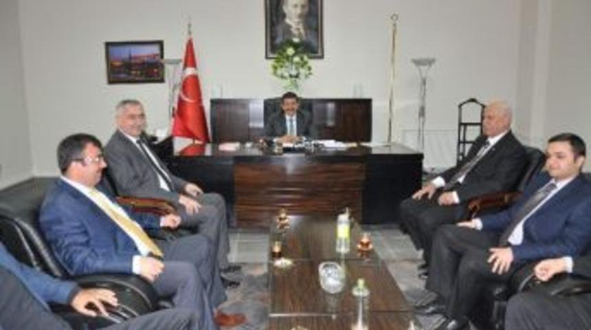 Sgk&rsquo;dan Başkan Ekinci&rsquo;ye Ziyaret