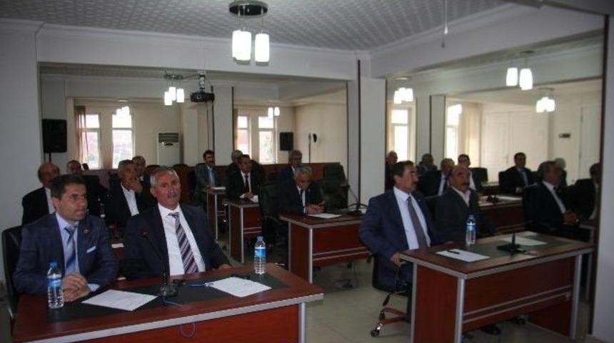 İl Genel Meclisinde Başkanlık Se&ccedil;imi