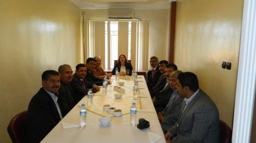 Ak Parti&rsquo;den Kaymakam &Ccedil;etin&rsquo;e Ziyaret