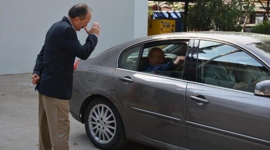 Org. Ayta&ccedil; Yalman&rsquo;dan Saatcı&rsquo;ya Ziyaret