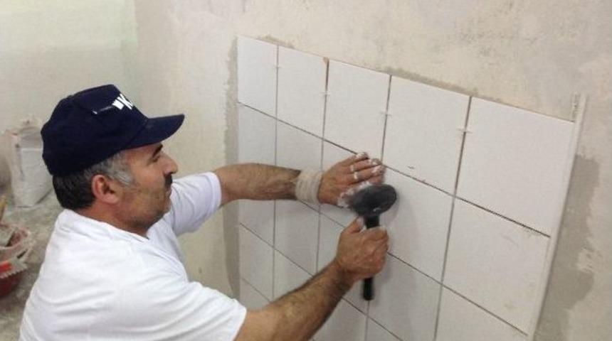 Seramik Yer Ve Duvar Karosu Kaplamacısı 18 Kursiyere Sertifka Verildi