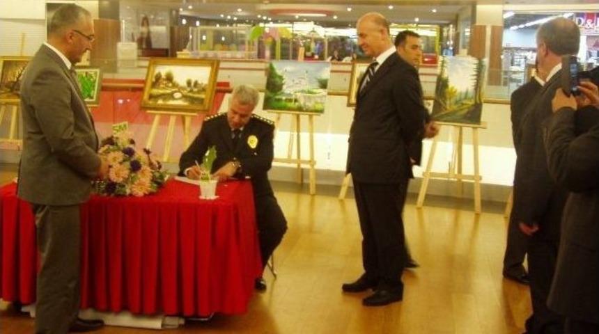 &ldquo;tabiattan Esintiler&rdquo; Konulu Resim Sergisi İlgi G&ouml;rd&uuml;