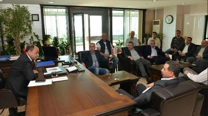 Başkan Arslan&rsquo;a Disk'ten Tebrik Ziyareti