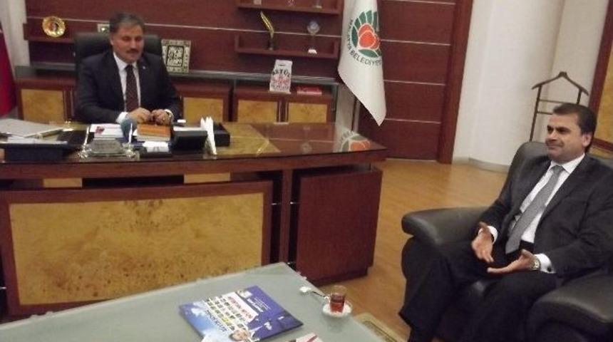 Koyuncu&rsquo;dan Başkan &Ccedil;akır&rsquo;a Hayırlı Olsun Ziyareti