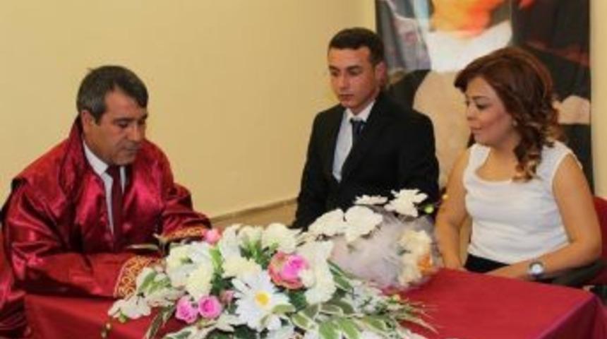 Mut Belediye Başkanı Yılmaz İlk Nikahını Kıydı