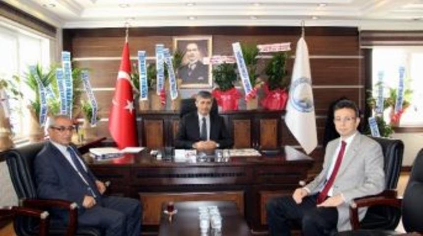 Zara Kaymakamı G&uuml;ney&rsquo;den, Başkan Y&uuml;ksel&rsquo;e Ziyaret