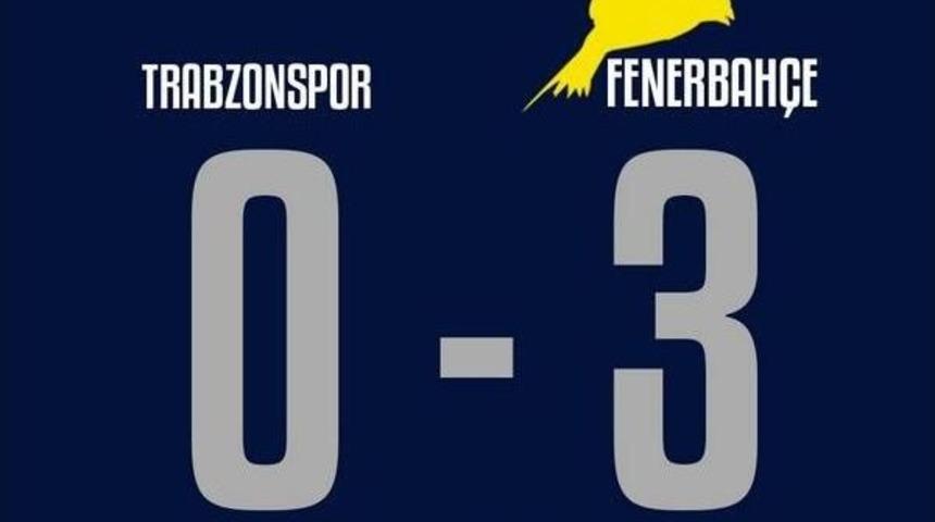 Fenerbah&ccedil;e, Trabzonspor Ma&ccedil;ının Kararını B&ouml;yle Duyurdu