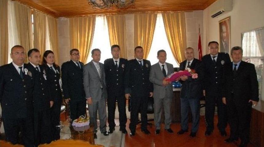 Emniyetten Kaymakam Damatlar&rsquo;a Ziyaret