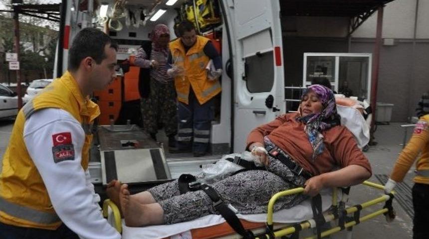 Tarım İş&ccedil;ileri Yedikleri Yemekten Zehirlendi