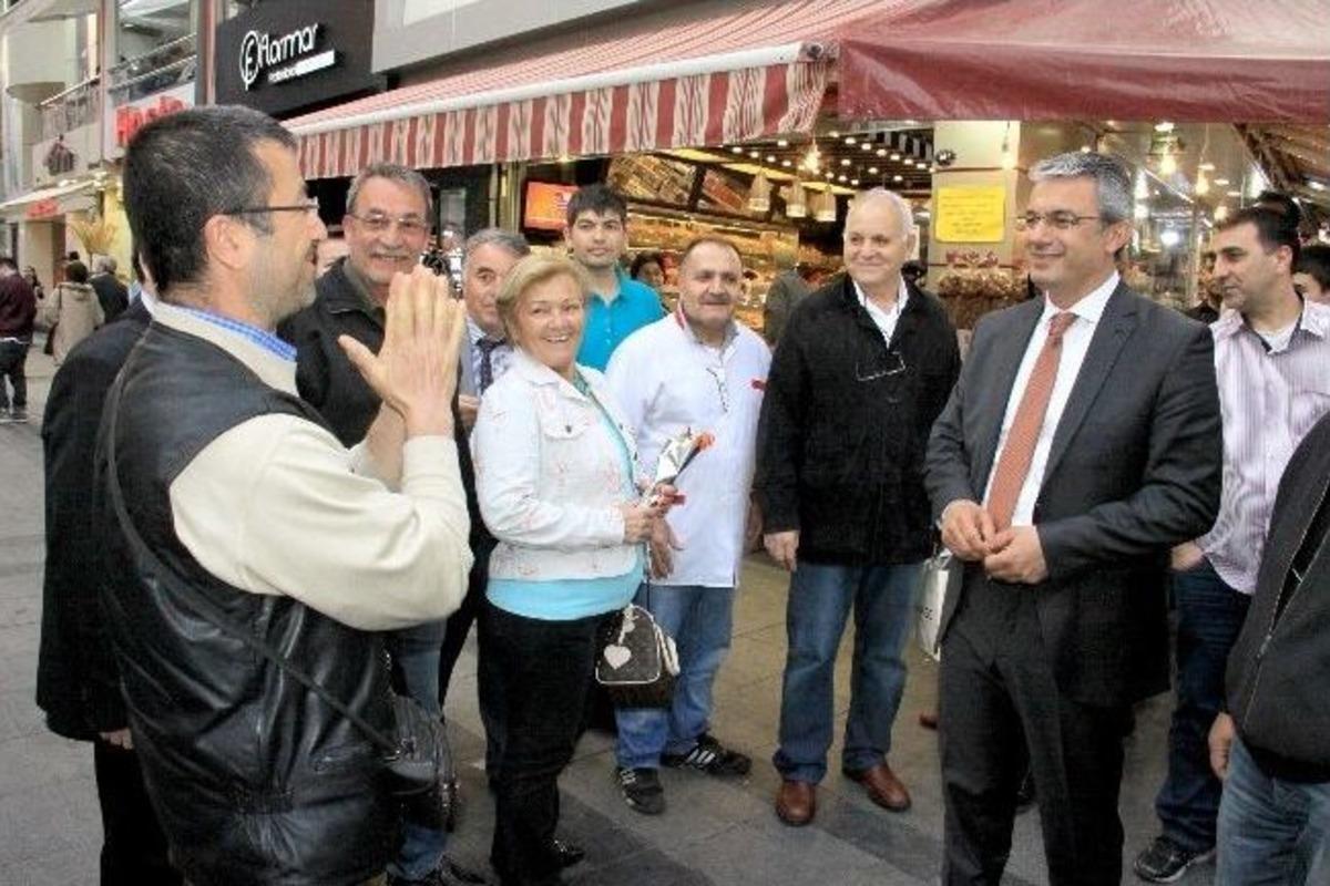 Başkan Akpınar &Ccedil;arşı'yı Turladı