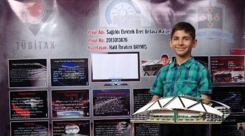 Bakacak Ortaokulu&rsquo;ndan Dev Proje