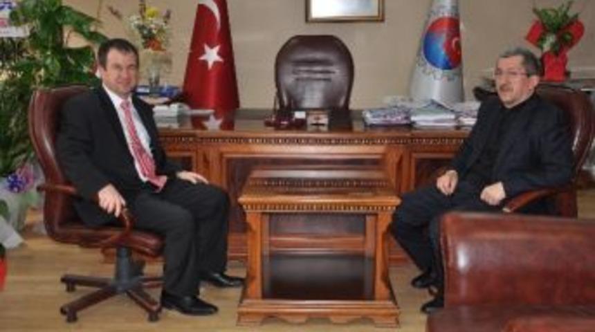 Tezsever&rsquo;den Başkan Vergili&rsquo;ye Ziyaret
