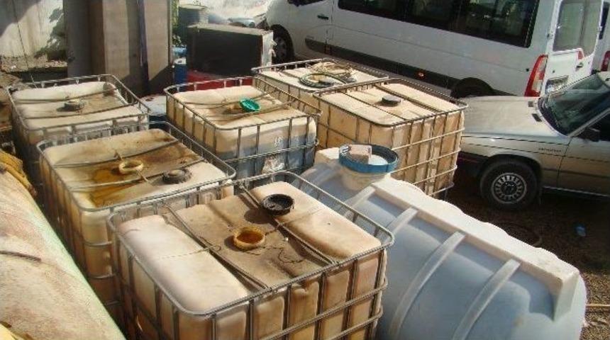 Kırıkhan'da 27 Ton Ka&ccedil;ak Akaryakıt Ele Ge&ccedil;irildi