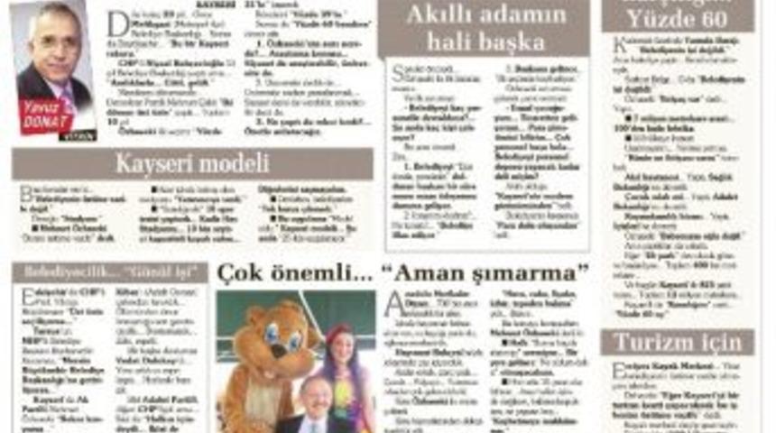 Yavuz Donat, &Ouml;zhaseki'nin Başarısını Yazdı