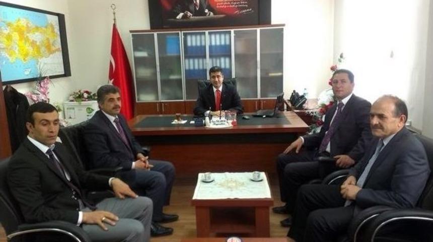 Belediye Başkanı G&uuml;rsoy&rsquo;dan Kaymakam &Ouml;zbek&rsquo;e Ziyaret