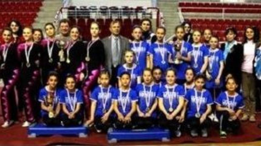 Samsun'da Step Aerobik Yarışması