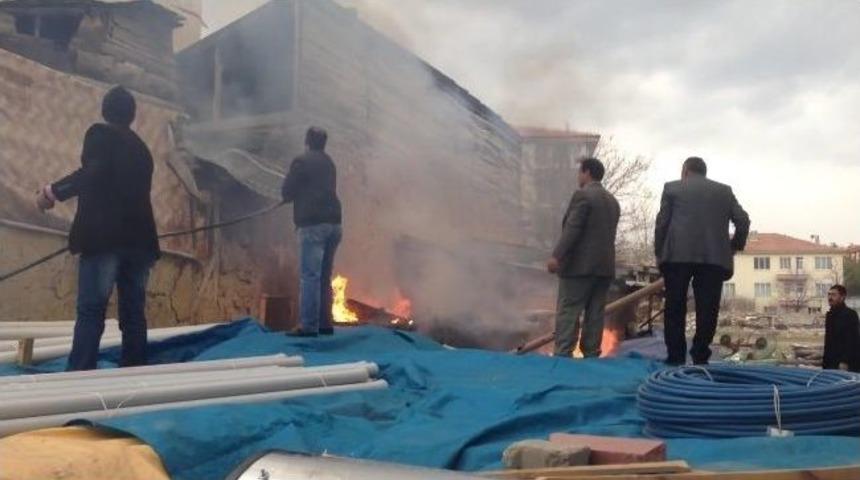 Kelkit&rsquo;te Yangın