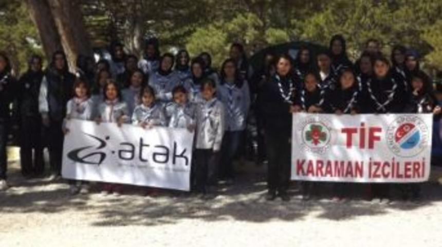 Karaman&rsquo;da Mahalli İzcilik Kampı Sona Erdi