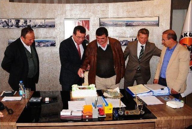 Başkan Taş&ccedil;ı&rsquo;ya Ziyaretler 1