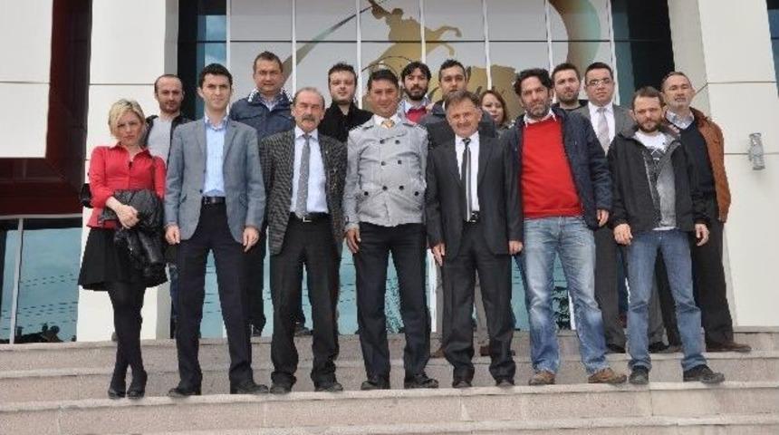 İl Genel Meclis Başkanına İlk Ziyaret Bgc&rsquo;den