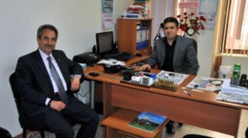 Başkan Akkaya&rsquo;dan Akşehir Postası Gazetesi&rsquo;ne Ziyaret